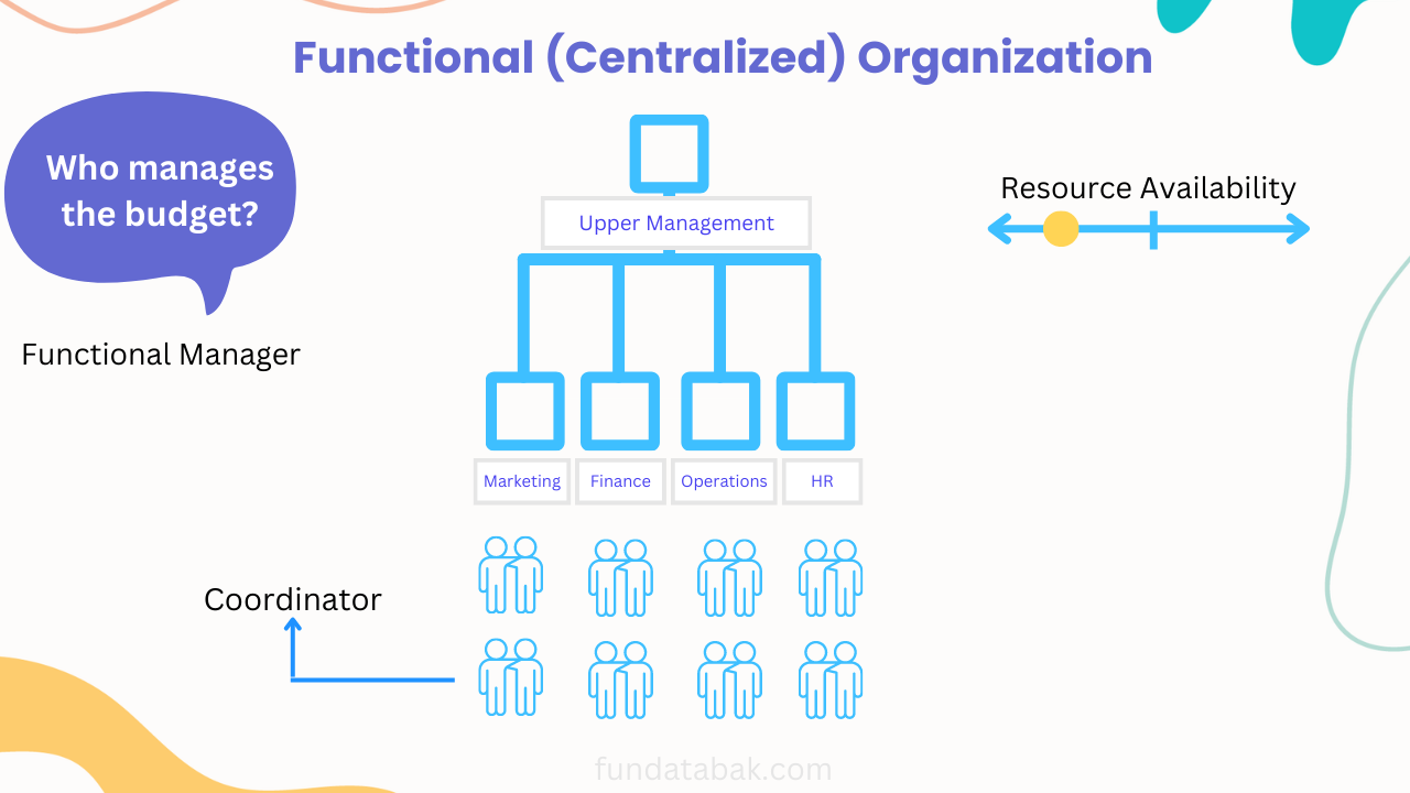 Functional organization chart