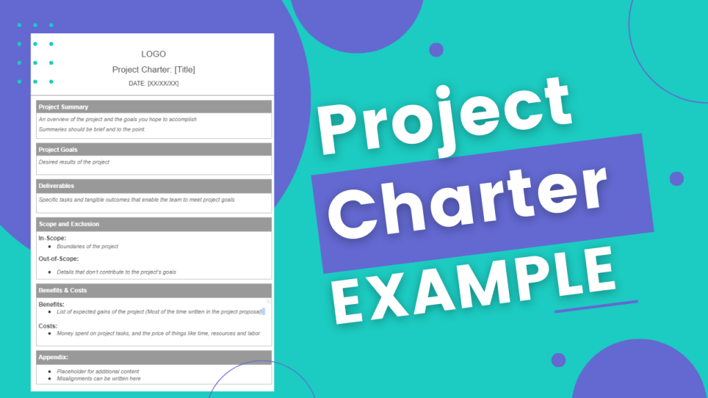 Example project charter