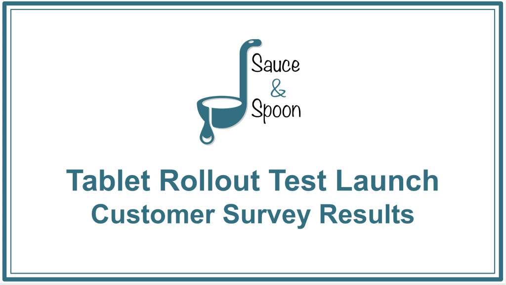 Sauce and Spoon activity tracker